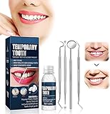 ● Prótesis dentales temporales: se puede utilizar para reparar los dientes rotos, las brechas dentales, los dientes desiguales y la falta de dientes, mantener los dientes limpios y hermosos.