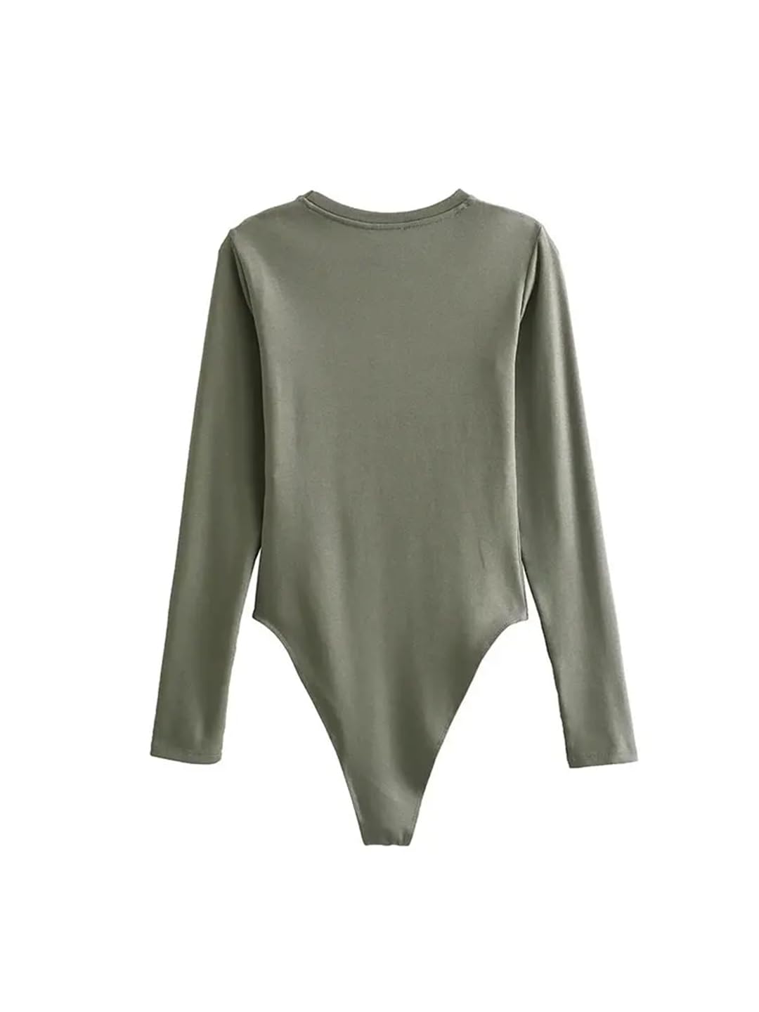 Hndudnff Damskie body z długim rękawem zapinane na guziki body vintage pajacyki solidne body kombinezon, 2, L