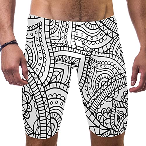 Bañador jammer de natación para hombres elástico y transpirable HUI JIN SHOP XXL