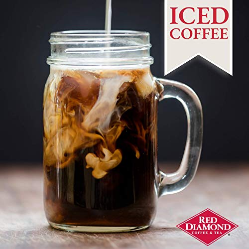 Red Diamond Ground Coffee | Classic Blend | Medium Roast | Arabica Beans | Smooth & Rich Flavor | 34.5 Ounce Resealable Can #TOP5