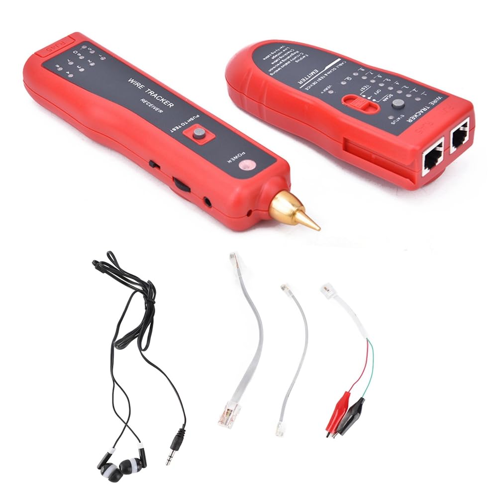 Jnchdghwa As Shown Cable Tester Wire Locator Line Finder Multifunctional For Telephone For Line Network Cable Detection Tool