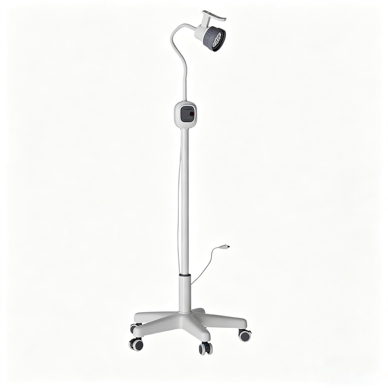 Lampada Per Visita Chirurgica a LED Mobile, Luce Chirurgica con Supporto, Lampada Scialitica Dimmerabile, Chirurgica Lampada, per Ginecologia, Ambulatoriale, Stomatologia