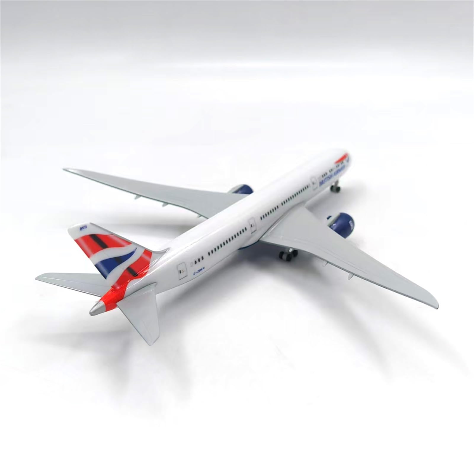 aerei a reazione 1:400 Ornamenti Per Aerei Passeggeri Modello Di Aereo In Lega Di Simulazione British Airways 787 Assemblati Con Ruote regali per piloti