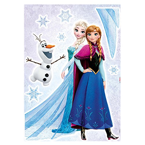 Disney Pegatinas de Pared Anna & Elsa 50 x 70 cm