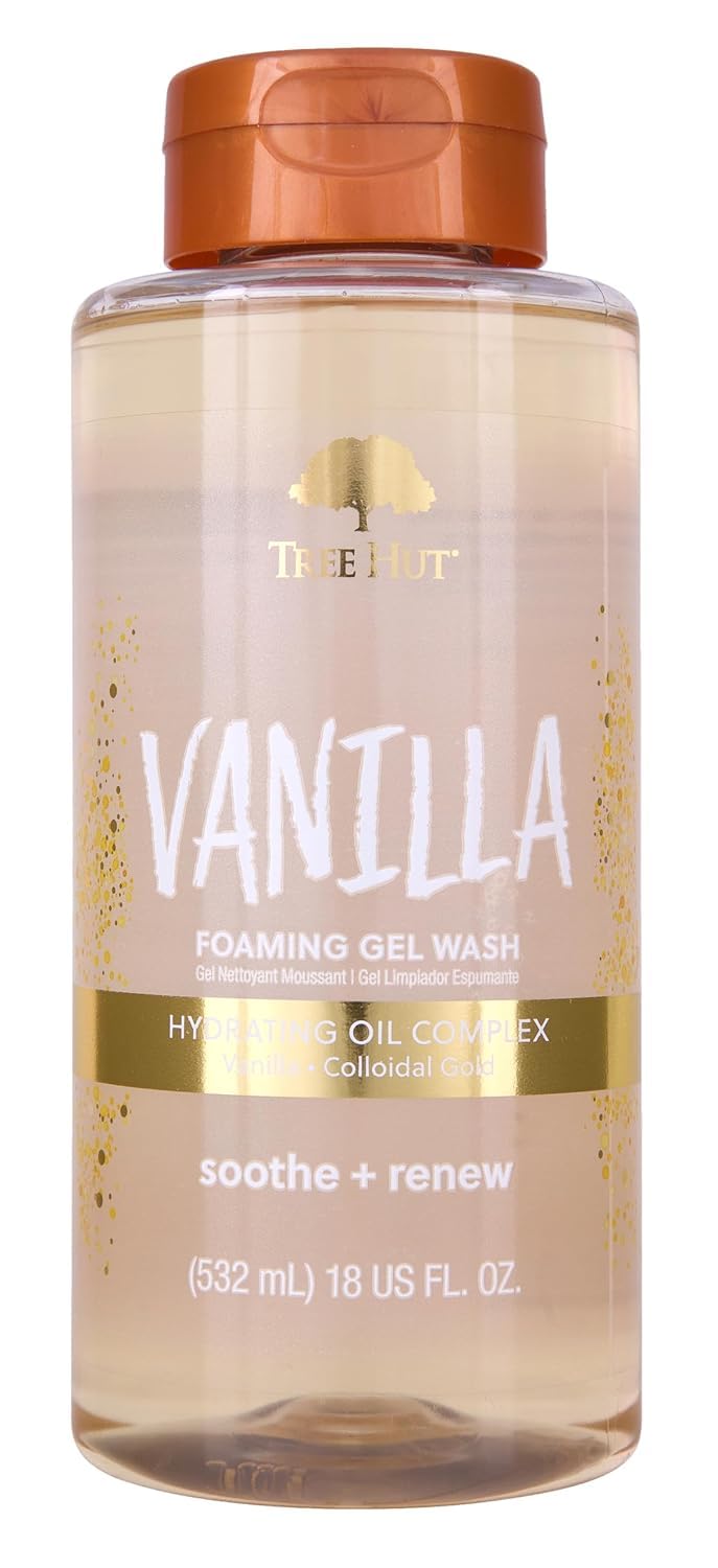 Tree Hut Vanilla Gel moussant nourrissant et hydratant 532 ml