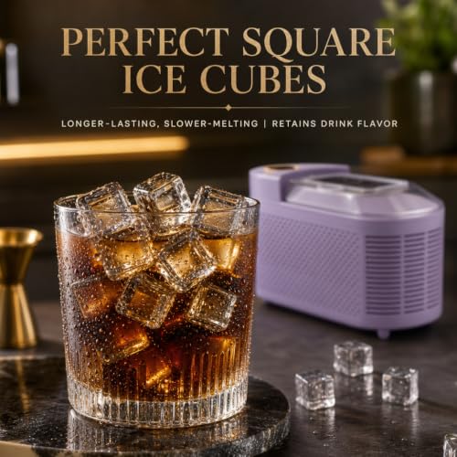 Mini Fabrica de Hielo Portátil 120W, 8 Cubos por Ciclo miniatura 3