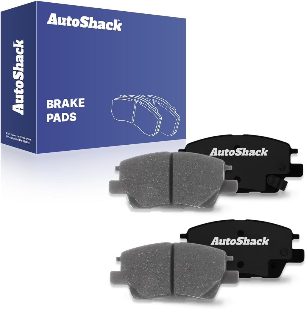 AutoShack Front Ceramic Brake Pad Set Replacement for 2016-2019 Chevrolet Cruze 2017-2023 Chevrolet Bolt EV 4-PC