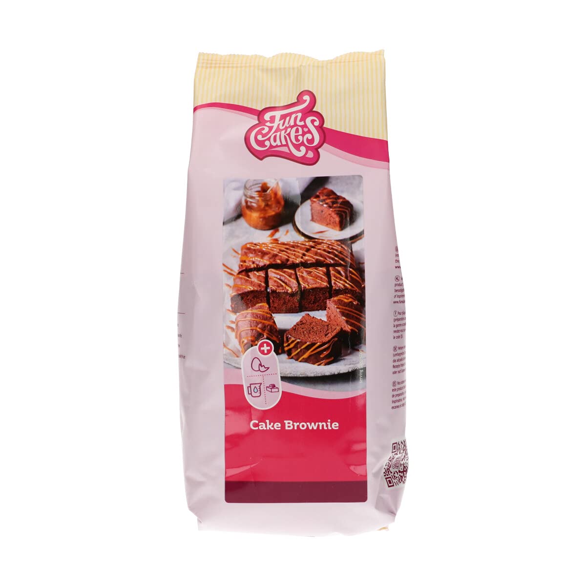 FunCakes Mix for Cake Brownies Easy to Use, for Brownies and Chocolate Cakes with a rich Chocolate Flavour, Halal, 1kg