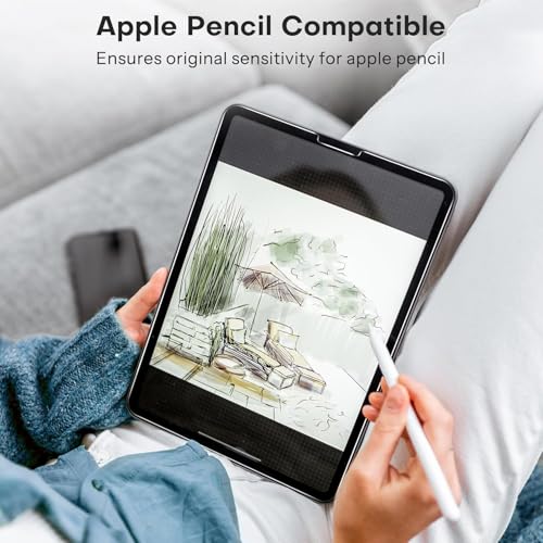 Image of Tempered Glass Screen Protector iPad Air 5th 4th Generation (Air 5 /4, 10.9 Inch, 2022 /2020) iPad Pro 11 Inch (2022 /2021 /2020 /2018)