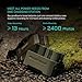 Tilta NP-W235 Portable Charging Station - Green | Charge 4 Batteries w/USB-C PD 45W Fast Charge | Safe for X-T5, X-T4, X-S20, GFX100 II, GFX100S, GFX100RF, GFX50S II, GFX50S, XH2S, XH2