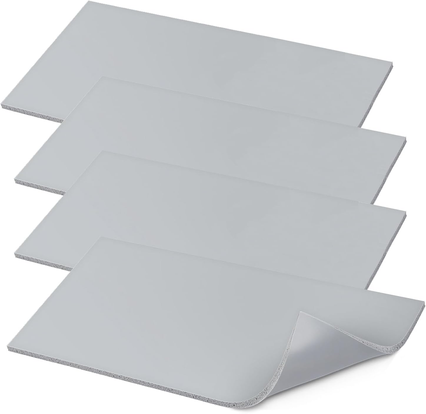 4 Pcs Silicone Heat Press Mat, 8x4‘’ Double-Sided Resistant Foam Ironing Pad Heat Press Accessories for Hat HTV Press Transfer Vinyl DIY Transfer Ironing