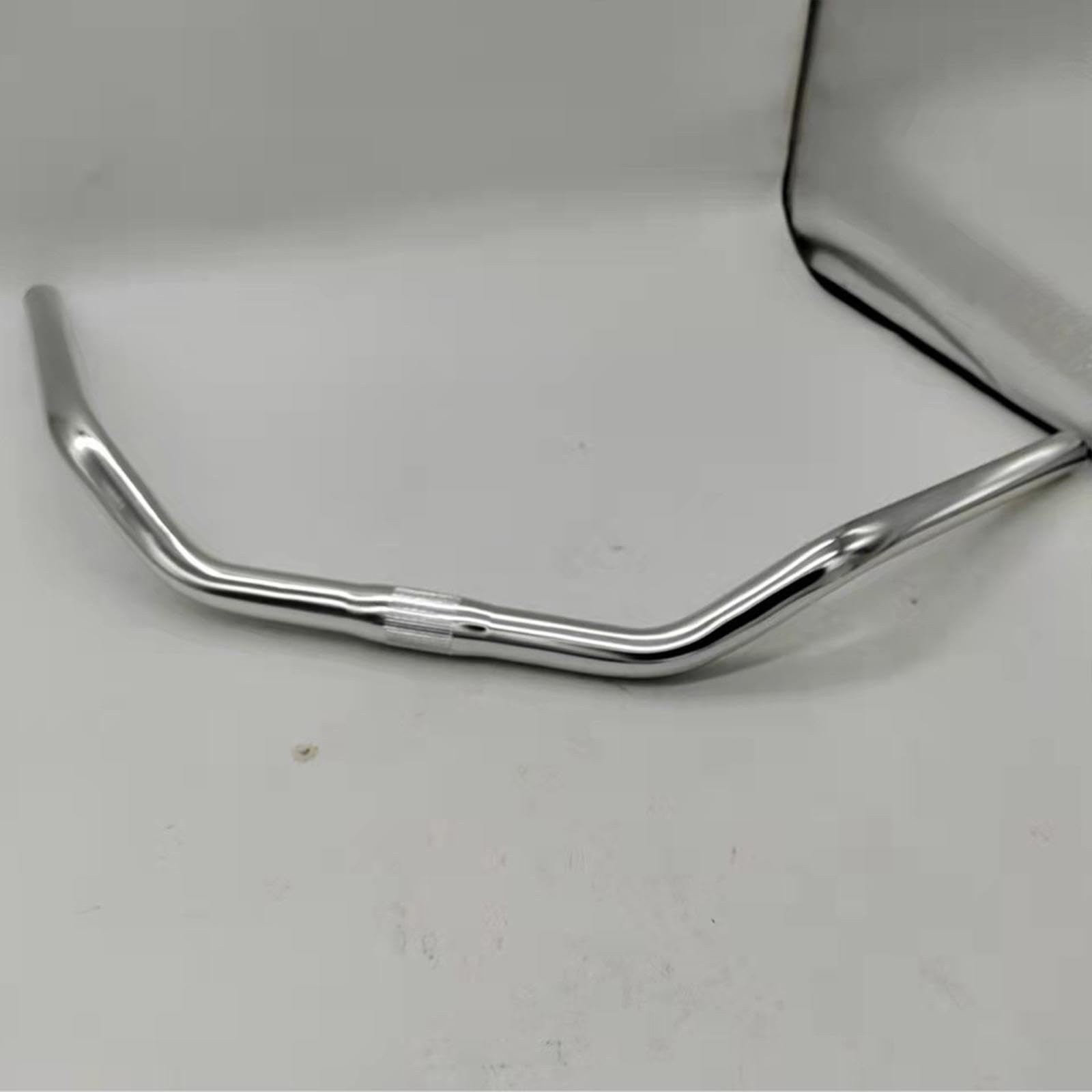 F Fityle Guidon de vélo en Alliage d'aluminium argenté Robuste, Fixation Professionnelle, Installation Simple et Remplacement