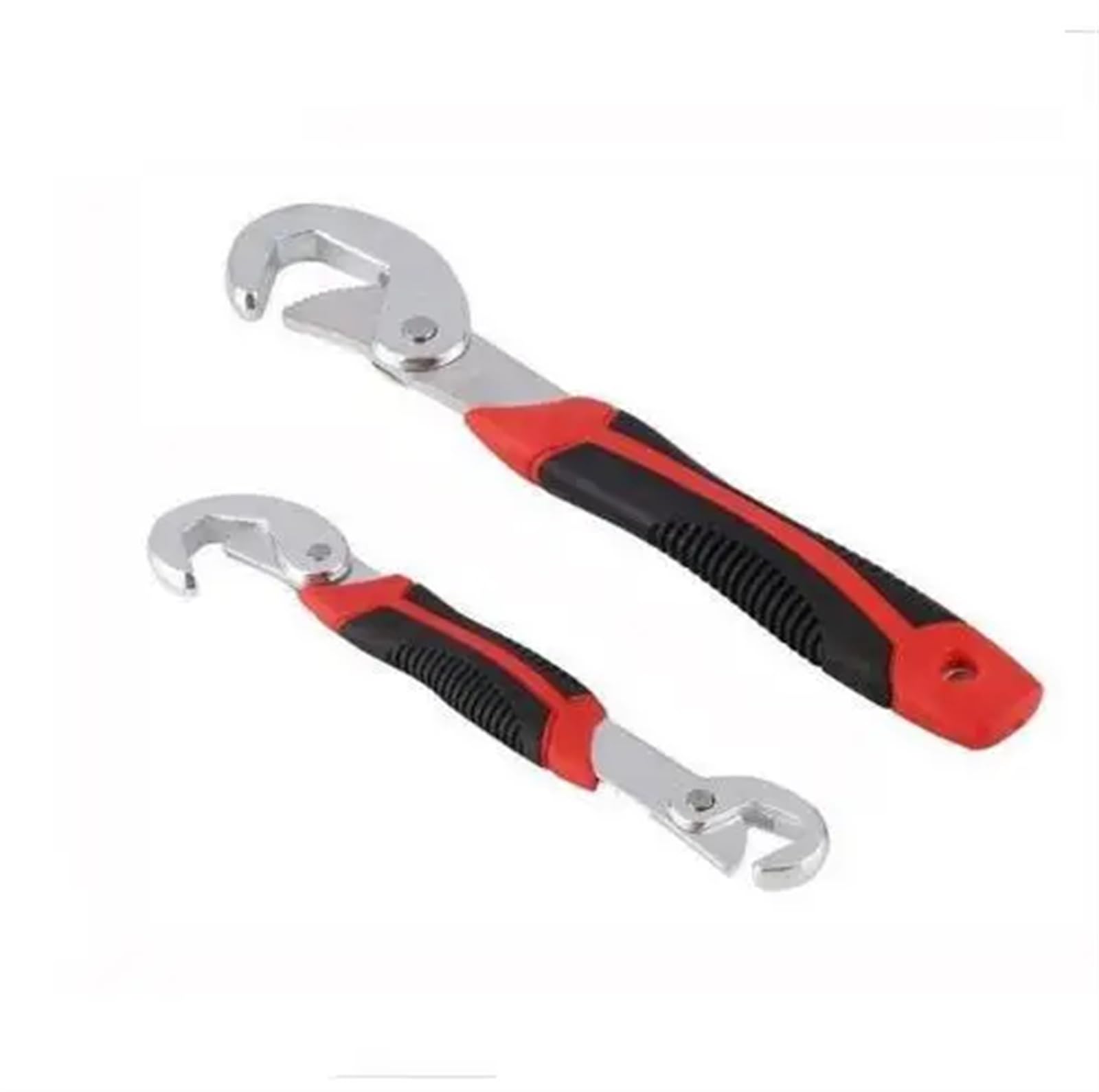 Llave de Tubo Universal de 8-22/22-32 mm, Juego de Llaves de Boca de Acero con Alto Contenido de Carbono, Herramienta de Agarre de Acero n.° 45 Llave Offset(2PCS)