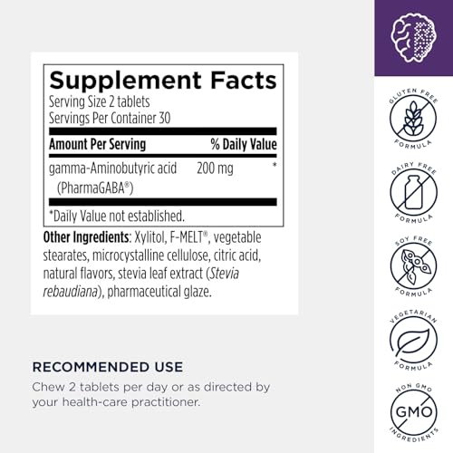 Designs for Health PharmaGABA Chewable Supplement
