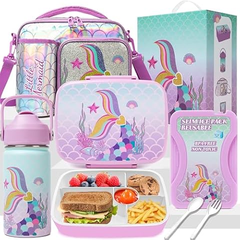 HTgroce 5 Campus Lunch Set for Kids Cover