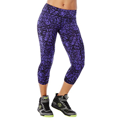 Zumba Fitness Women's Scribble Perfect Capri Leggings