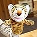 Tigre muñeca de Juguete de Marionetas de Mano para niños muñeca de Felpa Animal Lengua de Vientre de Cerdo muñeca Tigre 30 cm
