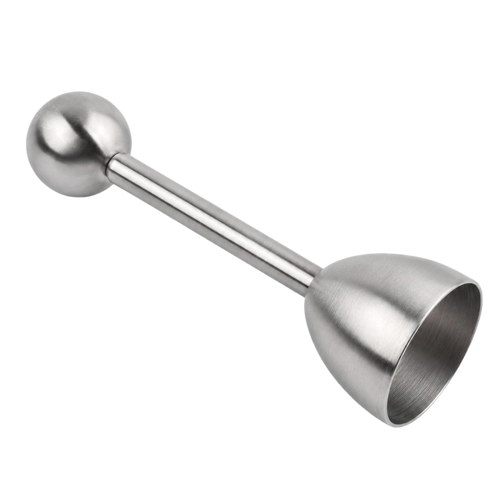 EUQWOSDD Egg Cracker Topper, Stainless Steel Boiled Egg Shell Cutter, Soft Hard Boiled Egg Opener Separator, Perfect Clean Cut for Breakfast & Baking