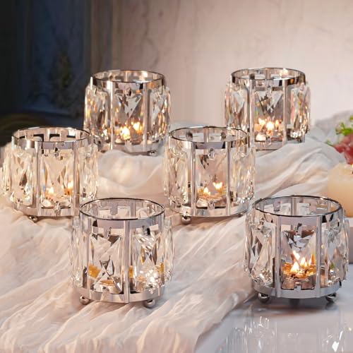 Votive HolderGorgeous Gift Tabletop/Centerpiece Votive Holder (Silver 6)