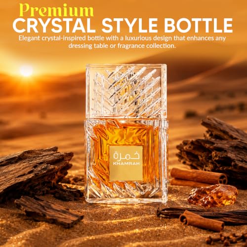 OBD Khamrah Eau De Parfum 100ml Unisex Arabian Perfume Long Lasting Vanilla Amber Spicy Woody Fragrance Luxury Perfume Spray for Men and Women Gift Ready Packaging - Image 6