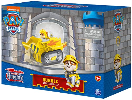 Paw Patrol, Rescue Knights Rubble Transforming Toy Car With Collectible Action Figure, Kids Toys For Ages 3 And Up #TOP6