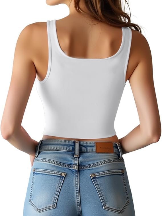 Cowgirl Tank Tops for Women Western Rodeo Crop Tops Cowboy Country Concert Sleeveless Graphic Tees - Image 4