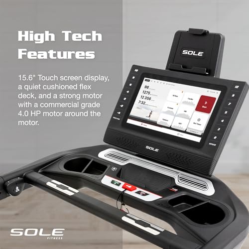 Image of SOLE Fitness F63, F65, F80, F85, TT8 Treadmill With Incline, Bluetooth, Foldable Option - For Home, Work From Home Fitness, Running and Walking