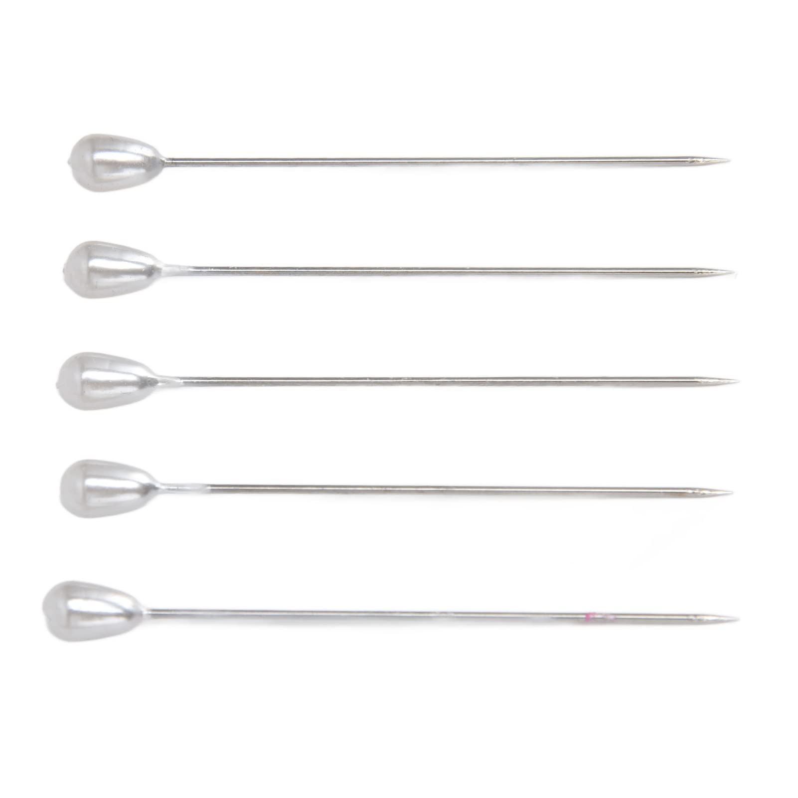 Boutonniere Pins, 200pcs Silver White Wedding Bouquet Pearl Pins For Bouquets Pearlized Ball Pins Stick Pins For Sewing Craft Wedding Decorations