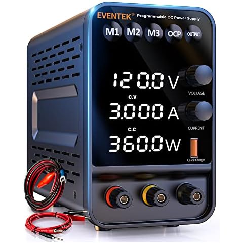 Fuente de Alimentación Regulable Eventek 120V 3A Cover