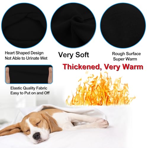 HuaLiSiJi Hundepullover Fleece Kleine Hunde Hoodie Chihuahua Kleidung Hundepullover Chihuahua Hunde Sweatshirt, Warm und Leicht, mit Einer Weichen Textur, Leicht zu Tragen (M, Schwarz)