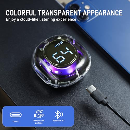 Wireless Bluetooth Earbuds 2-Pack, Black + White Dual Color, with Charging Case, Crisp Call Quality, Quick Pairing for iPhone Android, Lightweight for Gym, Running & Daily Listening - image 3
