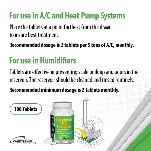 Qwikproducts HU-XI-54 Qwiktreat Condensate Pan Treatment Tablets thumb #5