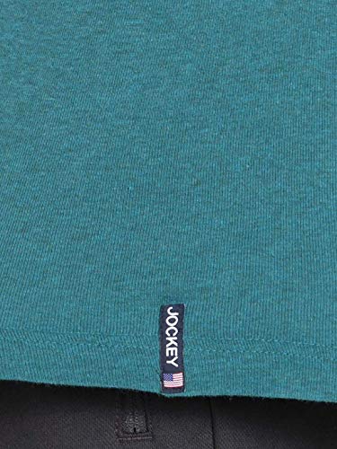 Image of Jockey US54 Men's Super Combed Cotton Rib Square Neckline Gym Vest with Back Panel Graphic Print (Shoulder Starp Color May Vary)