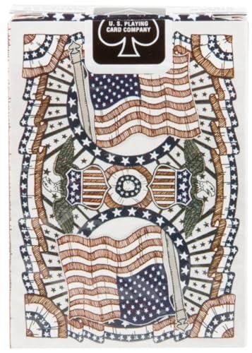 Image of Bicycle American Flag Poker Size Standard Index Playing Cards - 1036202,10 years old and up