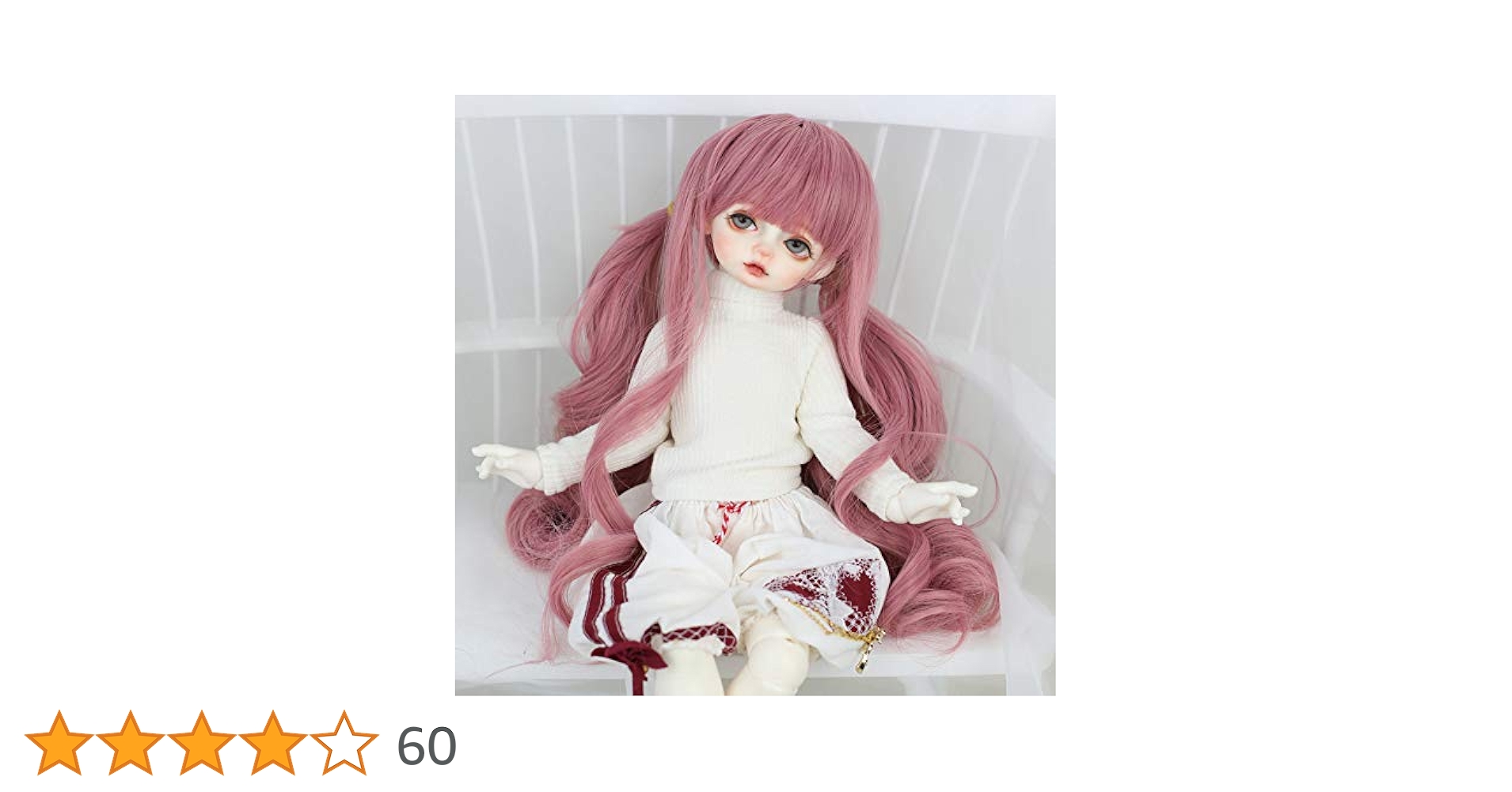 W_886キャンディーピンクネオサイズチベットラムフルスキンウィッグ Amazon | Sizuuenn 女性用 ロリータ レディースフルウィッグ