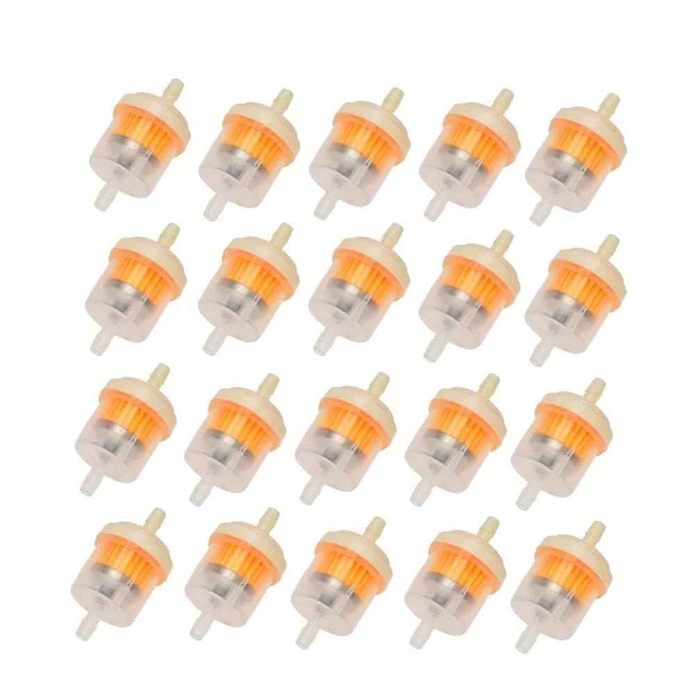 Filtro de Aceite de Gasolina for Coche, Universal, Apto for cortacésped de Motor pequeño, Accesorios de Motocicleta, 7 mm.(20pcs)