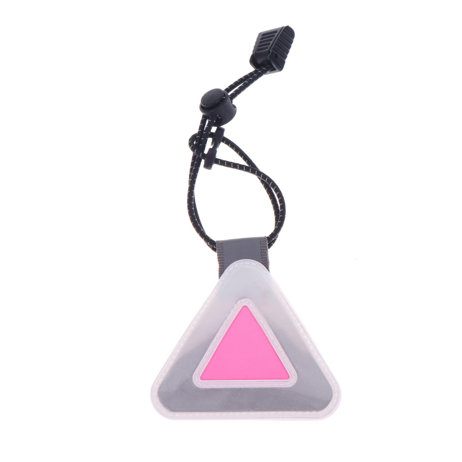 Multi Functional Reflective Label for Bike Triangle Signs Night Safety Warning Pendant