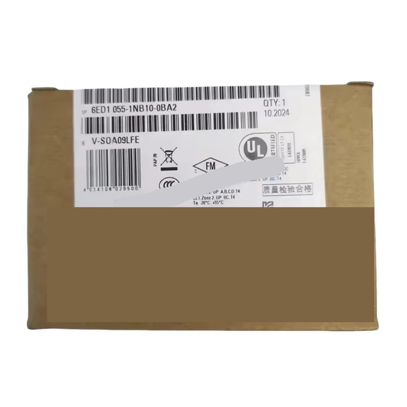 Module d'extension 24 V d'alimentation et commande pour armoire électrique 6ED1055-1FB10-0BA2