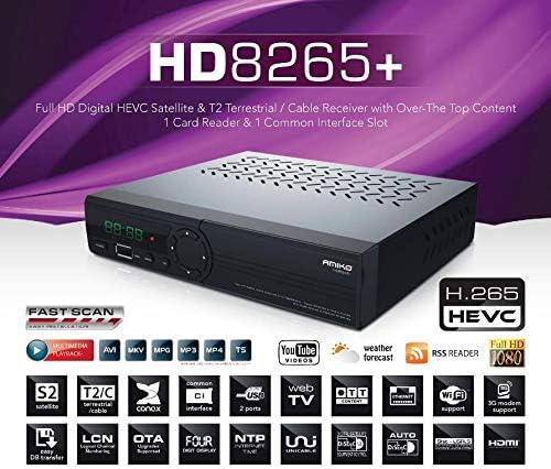 AMIKO HD8265+ features overview