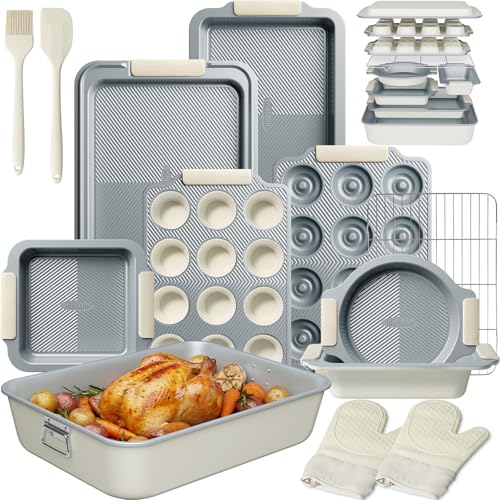 Kikcoin 25-Piece Stackable Baking Set