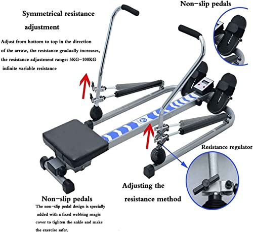 Image of Foldable Rower for Home Use 308 LB Weight Capacity /Comfortable Seat Cushion /Design