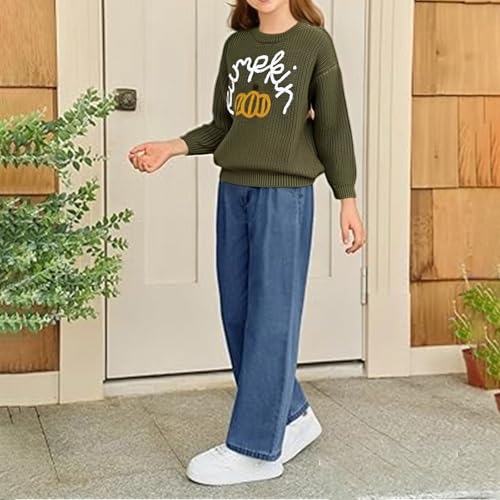 Toddler Boys Girls Halloween Pumpkin Sweaters Warm Knitted Sweater Fall Winter Long Sleeve Cute Pullover Knitwear2