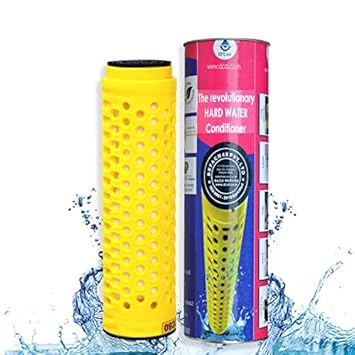 D'Cal - Hard Water Softener | For Complete House | Protects Taps, Pipes & Bathrooms | Reduces Dry Skin & Hair Loss | Easy to Use | 1 year Life | No Maintenance | Food Grade - image, photos