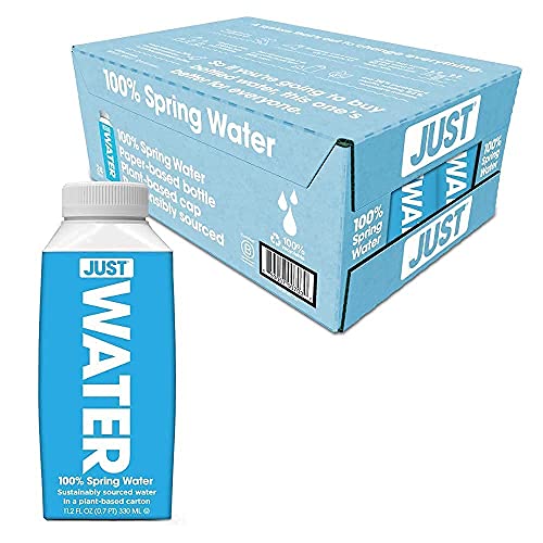 Just Water Premium Pure Still Spring Water In An Eco-Friendly Bpa Free Plant-Based Bottle - Naturally Alkaline, High 8.0 Ph thumb #2