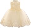 Baby Girl Dress Flower Lace Hi-lo Tulle Party Dresses Princess Pageant Birthday Wedding