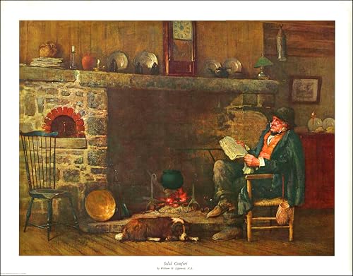 Solid Comfort - Art Print Image measuring 12x16 inches (Paper