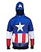 Marvel Men's Classic Sublimated Costume Hoodie