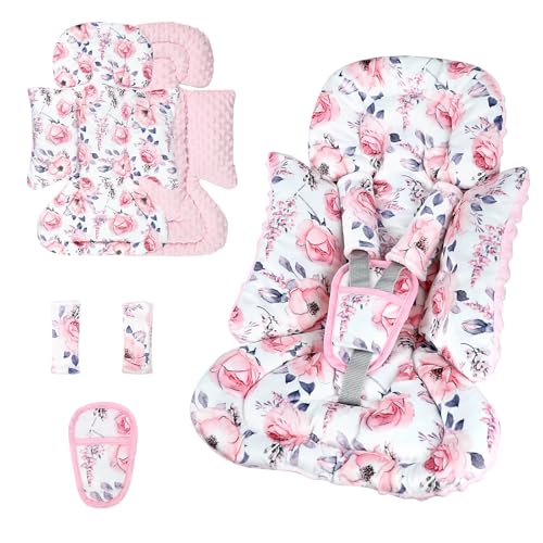 SWESEN Floral Car Seat Cushion Set