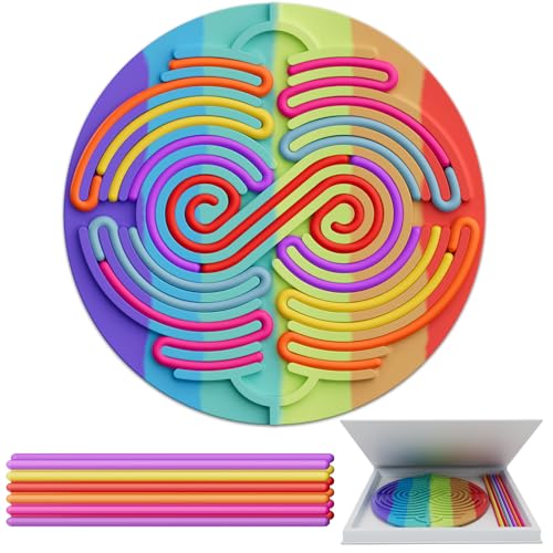 Sensory Fidget Toys for Kids Toddler Boys ,Sensory Activity Board for Stress Anxiety Autistic ADHD, Calm Down Travel Airplane Essentials Toys for 3+ Year Old, Stuffers Gifts for Teens Girls