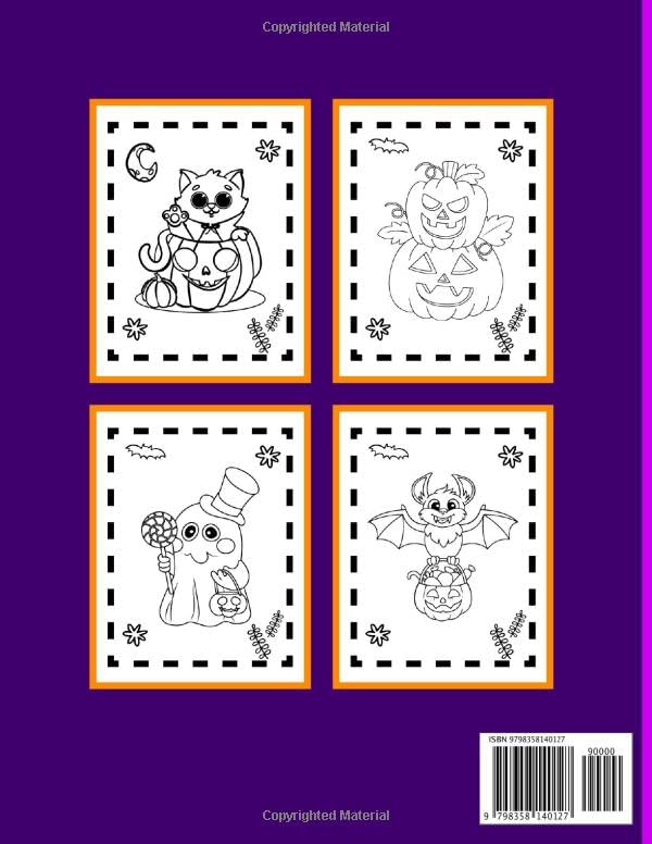 I Spy Halloween: New Halloween Funny Activity Book with Spooky Scary Things & Other Cute stuff All In The Interior | I Spy Halloween coloring book for adults image 3
